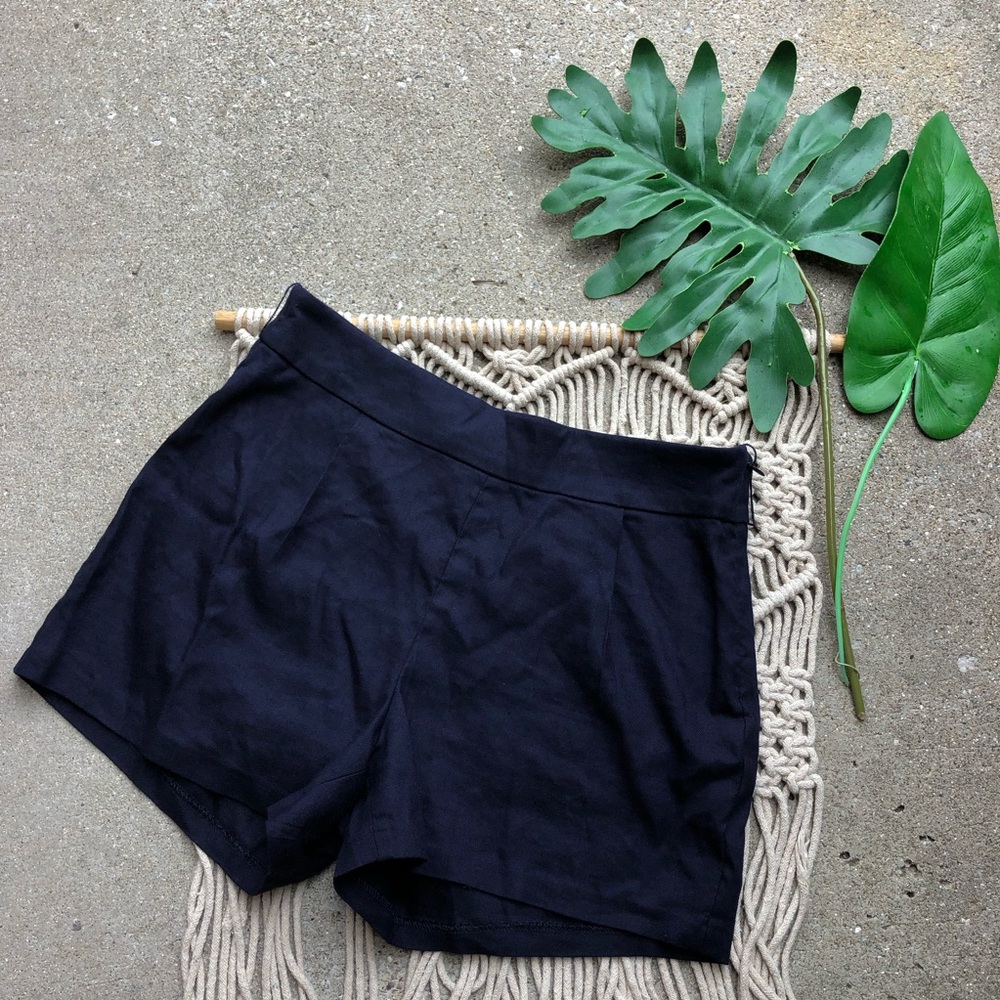 Express Blue Shorts Size 8 - MIDI High Rise